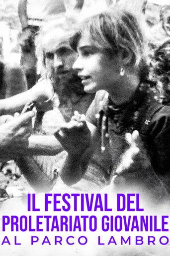 Il Festival del Proletariato Giovanile al Parco Lambro film afişi