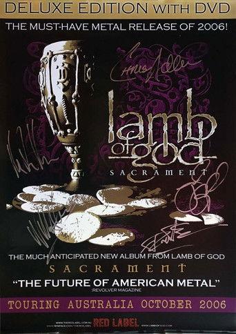 Lamb of God: The Making of Sacrament film afişi
