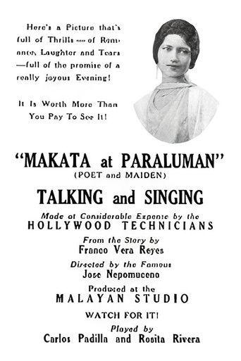 Makata At Paraluman film afişi