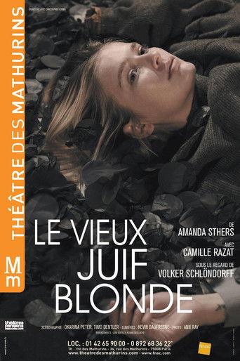 Le vieux juif Blonde film afişi