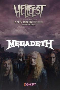 Megadeth - Hellfest 2022 film afişi
