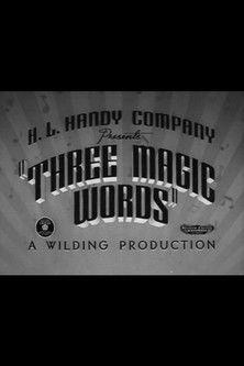 Three Magic Words film afişi