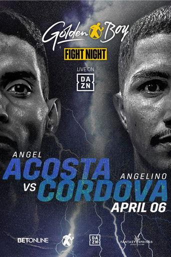 Angel Acosta vs. Angelino Cordova film afişi