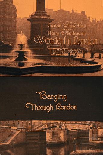 Wonderful London: Barging Through London film afişi
