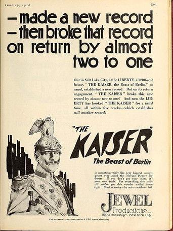 The Kaiser, the Beast of Berlin film afişi
