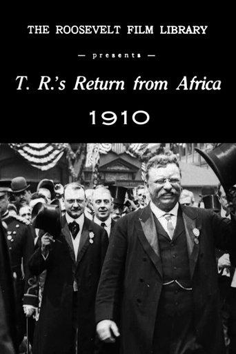 Theodore Roosevelt's Return from Africa film afişi