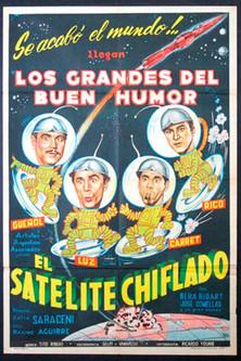 El satélite chiflado film afişi