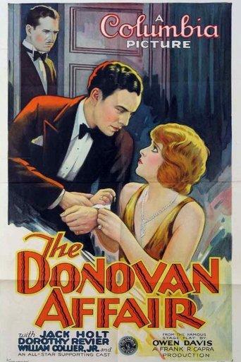 The Donovan Affair film afişi