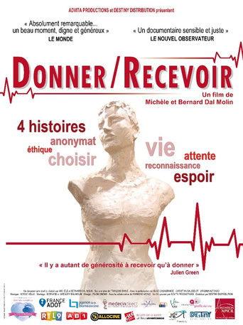 Donner/Recevoir film afişi