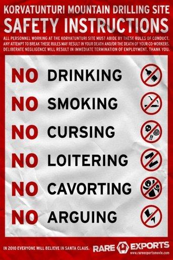 The Official Rare Exports Inc. Safety Instructions 2005 film afişi