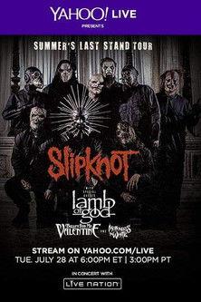 Slipknot - Live at DTE Energy Music Theatre 2015 film afişi