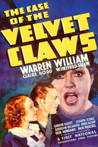 The Case of the Velvet Claws film afişi