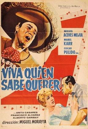¡Viva quien sabe querer! film afişi