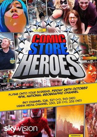 Comic Store Heroes film afişi