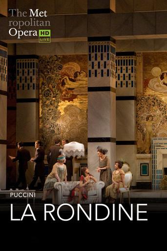 The Metropolitan Opera: La Rondine film afişi