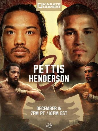 Karate Combat 43: Pettis vs. Henderson film afişi