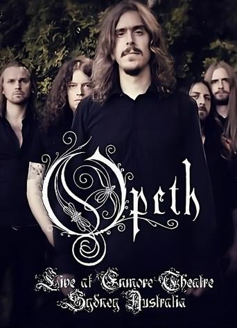 Opeth - Live in Sydney 2011 film afişi