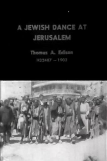A Jewish Dance at Jerusalem film afişi