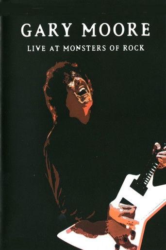 Gary Moore: Live at Monsters of Rock film afişi