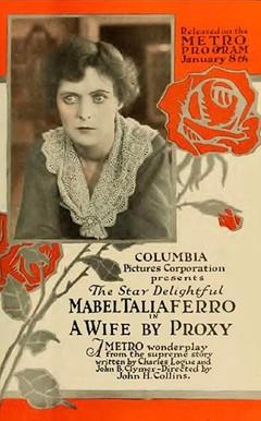 A Wife by Proxy film afişi