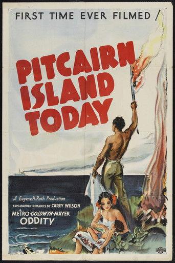 Pitcairn Island Today film afişi