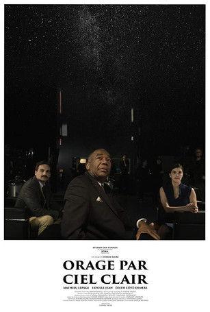 Orage par ciel clair film afişi