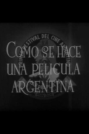 Cómo se hace una película argentina film afişi