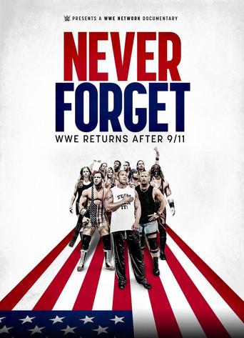 Never Forget: WWE Returns After 9/11 film afişi