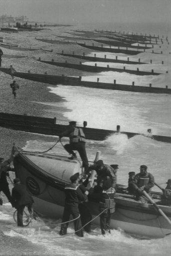 Launch of the Worthing Lifeboat Coming Ashore film afişi