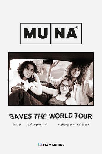 MUNA: Saves the World Tour - Live in Vermont film afişi