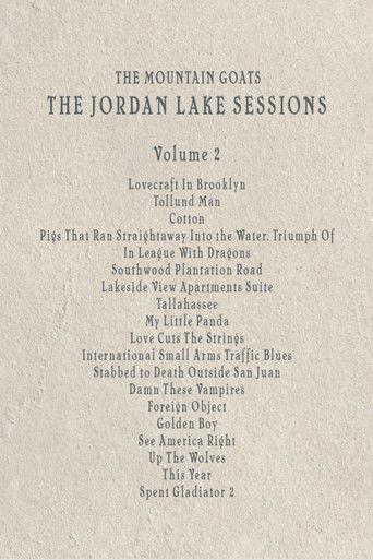 the Mountain Goats: the Jordan Lake Sessions (Volume 2) film afişi