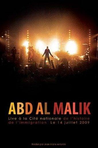 Abd Al Malik - Live à la Cité Nationale de l'Histoire de l'Immigration film afişi