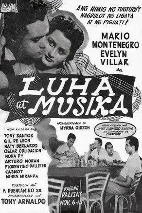 Luha at Musika film afişi