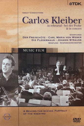Carlos Kleiber - bei der Probe & in concert film afişi