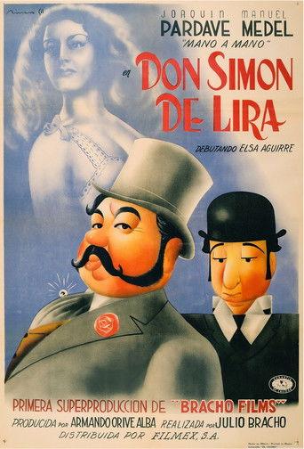 Don Simón de Lira film afişi