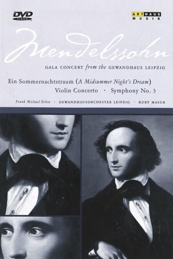 Mendelssohn Gala Concert From the Gewandhaus Leipzig film afişi