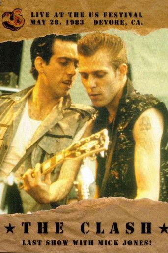 The Clash: Live at the US Festival in San Bernardino film afişi