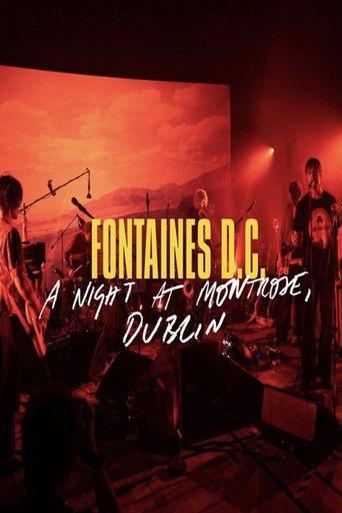 Fontaines D.C. - A Night at Montrose, Dublin film afişi