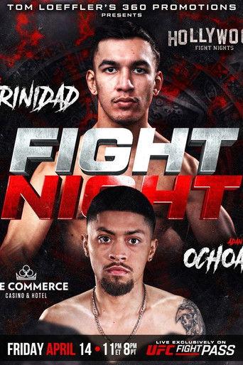 Hollywood Fight Night: Trinidad vs. Ochoa film afişi