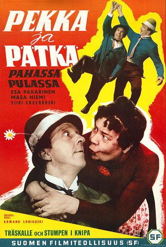 Pekka ja Pätkä pahassa pulassa film afişi