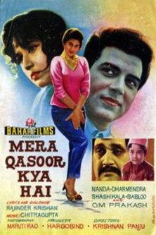Mera Qasoor Kya Hai film afişi