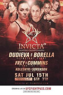 Invicta FC 24: Dudieva vs. Borella film afişi