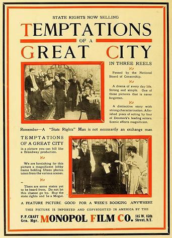 Temptations of a Great City film afişi