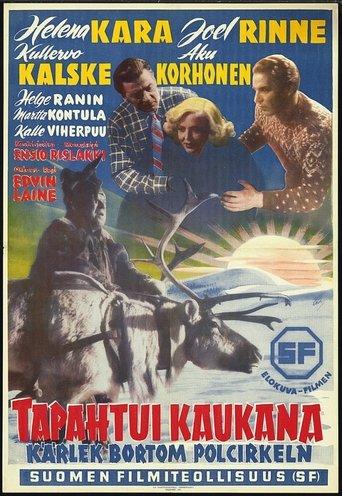 Tapahtui kaukana film afişi