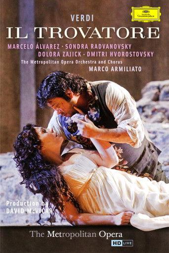The Metropolitan Opera: Il Trovatore film afişi