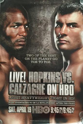 Bernard Hopkins vs. Joe Calzaghe film afişi