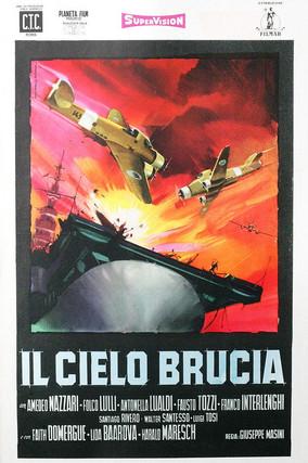 Il cielo brucia film afişi