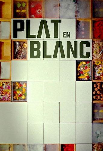 Plat en blanc film afişi
