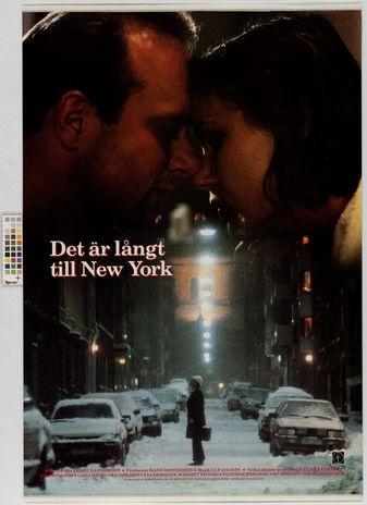 Det är långt till New York film afişi
