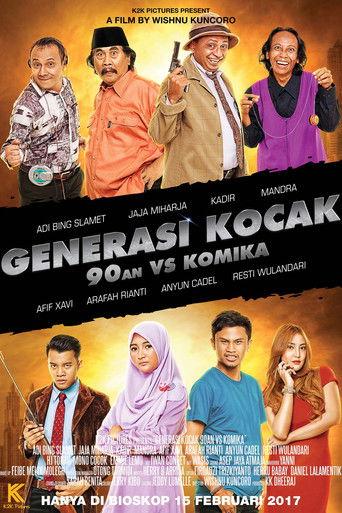 Generasi Kocak: 90-an vs Komika film afişi